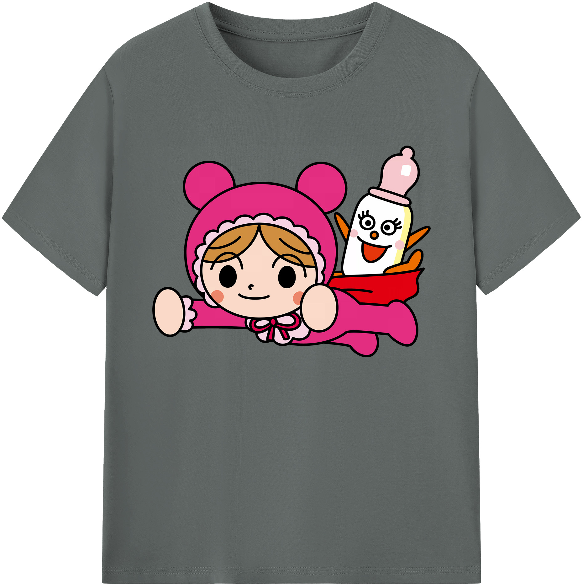 （画像用） アンパンマン Anpanman 綿100％ メンズ半袖Tシャツ｜肌触りやわらか＆通気性